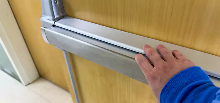 Installing a Push Bar on a Door Dearborn Heights