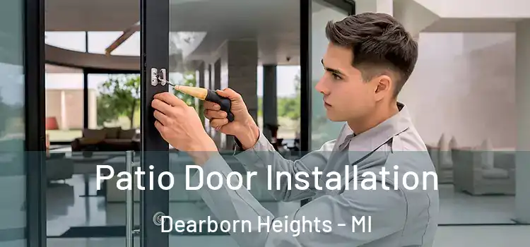 Patio Door Installation Dearborn Heights - MI